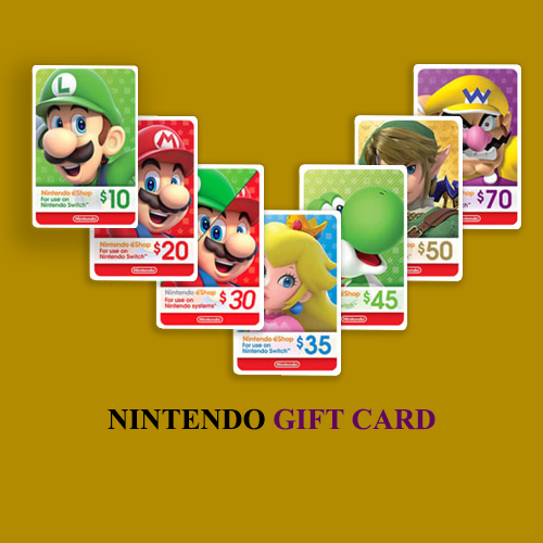 Fresh Nintendo Gift Card Codes – 100% Trusted